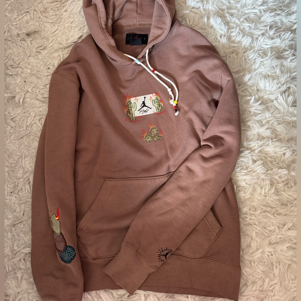 Travis Scott x Jordan Flight Hoodie Cactus Jack S